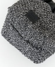 PG5EB23130 GEORGES RECH(ジョルジュ・レッシュ) メタリック巾着バッグ ブラック
