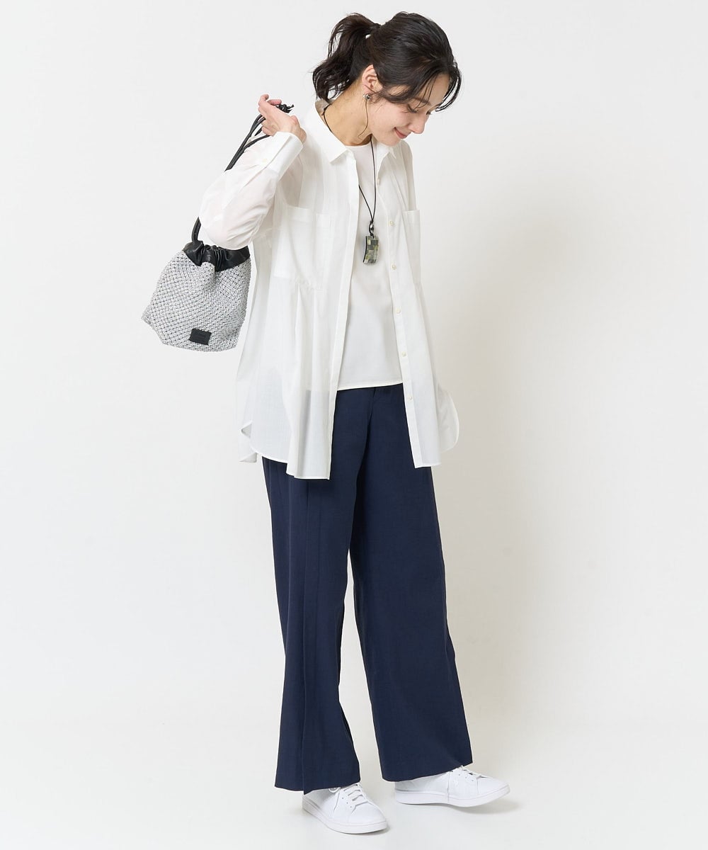 PG5EB23130 GEORGES RECH(ジョルジュ・レッシュ) メタリック巾着バッグ ブラック