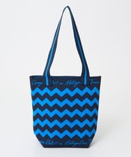 PG5EE10098 GEORGES RECH(ジョルジュ・レッシュ) ジャガードニットトートバッグ ブラック