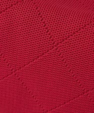 PG5EE11098 GEORGES RECH(ジョルジュ・レッシュ) ニットショルダースクエアバッグ レッド