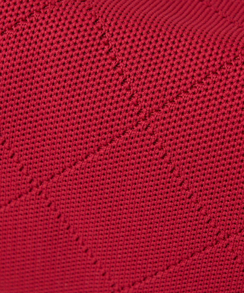 PG5EE11098 GEORGES RECH(ジョルジュ・レッシュ) ニットショルダースクエアバッグ レッド