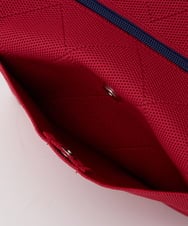 PG5EE11098 GEORGES RECH(ジョルジュ・レッシュ) ニットショルダースクエアバッグ レッド