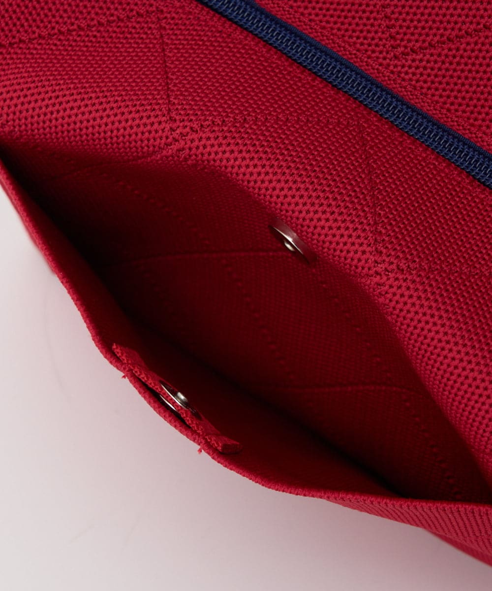 PG5EE11098 GEORGES RECH(ジョルジュ・レッシュ) ニットショルダースクエアバッグ レッド