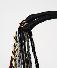 PG5GA39098 GEORGES RECH(ジョルジュ・レッシュ) ハンドメイドハンモックバッグ レッド系