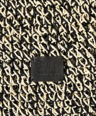 PG5GA40170 GEORGES RECH(ジョルジュ・レッシュ) ラフィアフリンジトートバッグ ブラック
