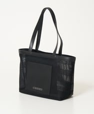 PG5GD29230 GEORGES RECH(ジョルジュ・レッシュ) スパンコールボーダー刺繍シアートートバッグ アイボリー