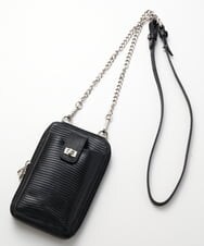 PG5GS08190 GEORGES RECH(ジョルジュ・レッシュ) 型押しスマフォポシェット オレンジ