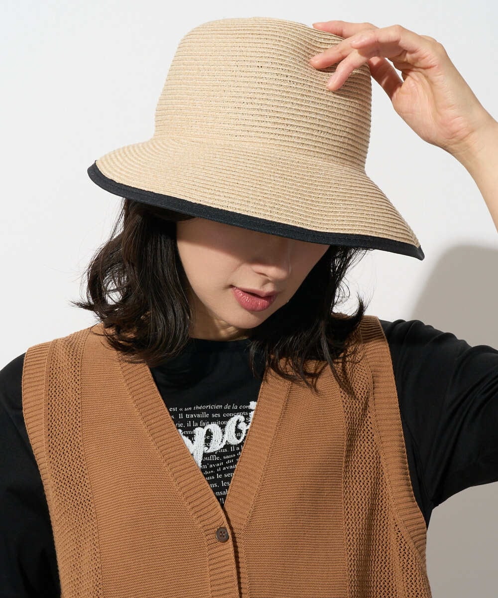 PG7GD26090 GEORGES RECH(ジョルジュ・レッシュ) ブレードハット アイボリー