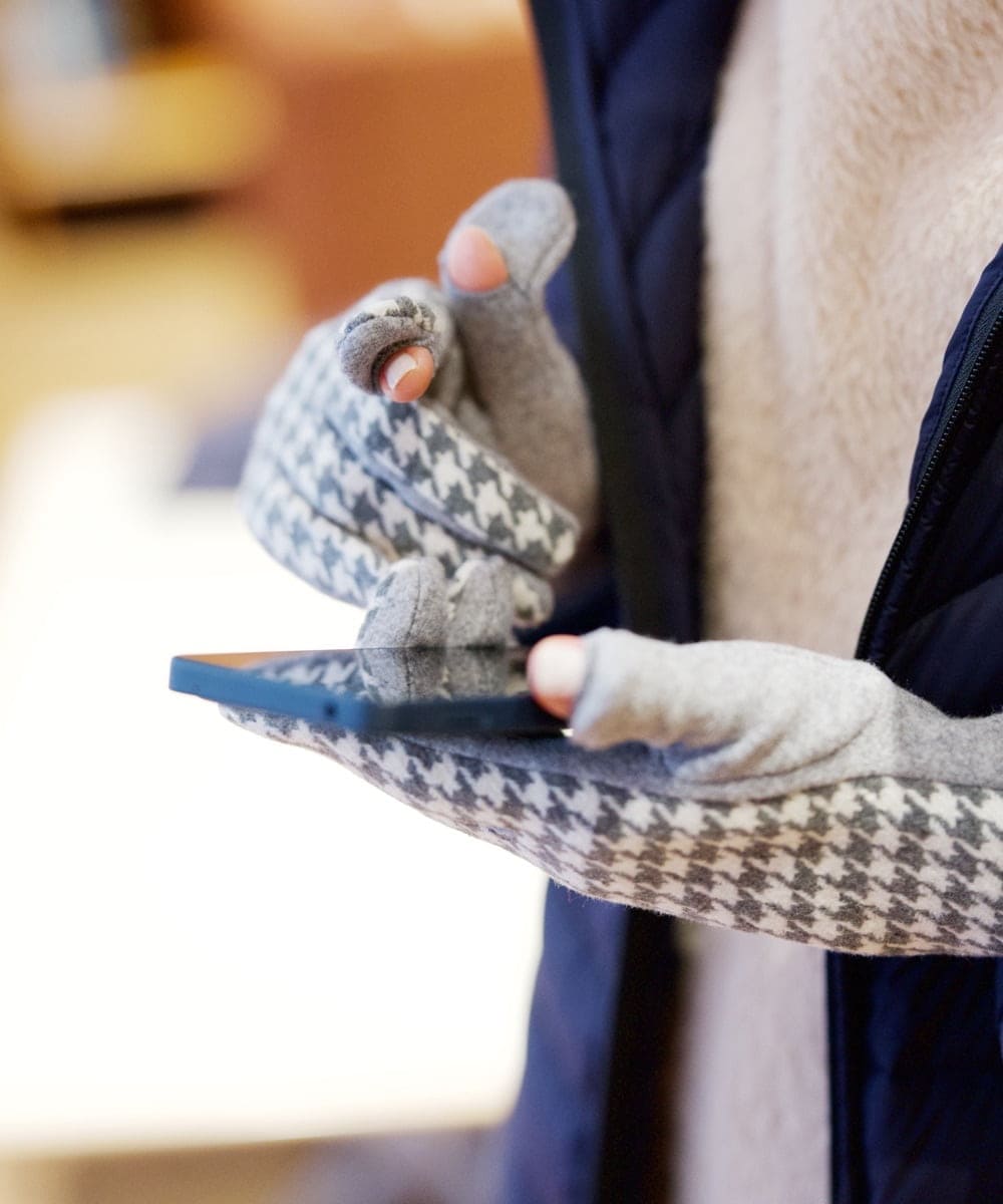 PGYAG26070 GEORGES RECH(ジョルジュ・レッシュ) ハンドトゥースグローブ ブラック