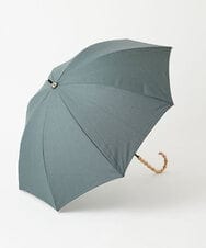 PGYGD30100 GEORGES RECH(ジョルジュ・レッシュ) [防水/撥水/晴雨兼用]バンブーロゴ刺繍日傘 カーキ