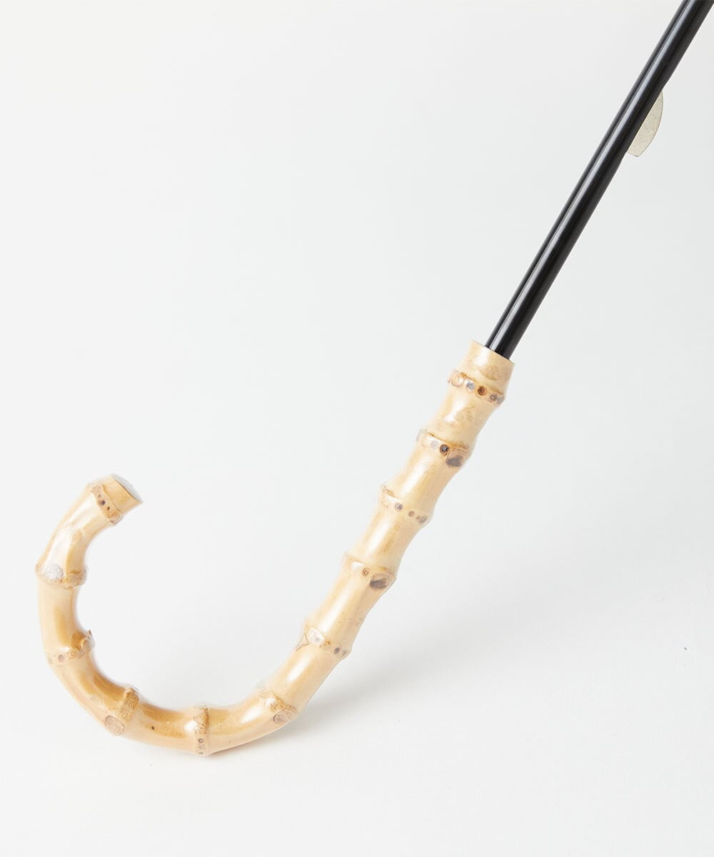 PGYGD30100 GEORGES RECH(ジョルジュ・レッシュ) [防水/撥水/晴雨兼用]バンブーロゴ刺繍日傘 カーキ