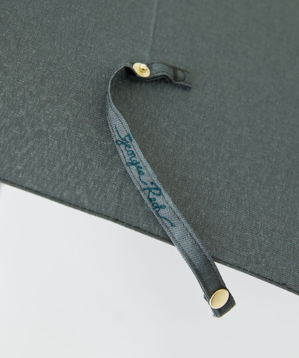 PGYGD30100 GEORGES RECH(ジョルジュ・レッシュ) [防水/撥水/晴雨兼用]バンブーロゴ刺繍日傘 カーキ