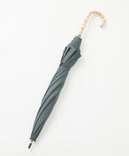 PGYGD30100 GEORGES RECH(ジョルジュ・レッシュ) [防水/撥水/晴雨兼用]バンブーロゴ刺繍日傘 カーキ