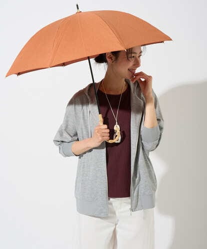 PGYGD30100 GEORGES RECH [防水/撥水/晴雨兼用]バンブーロゴ刺繍日傘