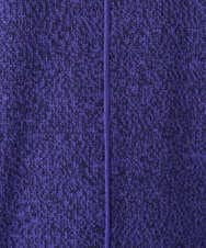 PHAAG16390 GEORGES RECH(小さいサイズ)(メゾン ドゥ サンク) ラグランスリーブセミハイネックニットワンピース ネイビー