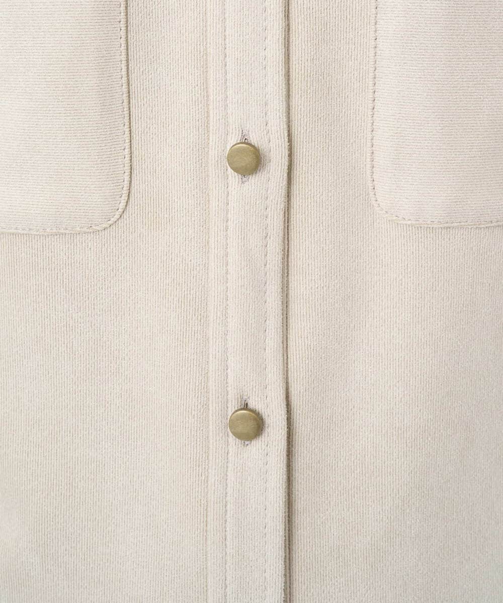 PHBAD62290 GEORGES RECH(小さいサイズ)(メゾン ドゥ サンク)  [日本製]コーデュロイシャツジャケット ダークグレー