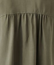 PHBAH05290 GEORGES RECH(小さいサイズ)(メゾン ドゥ サンク) 異素材コンビVネックカーディガン カーキ