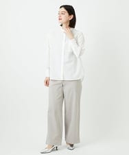 PHBEE05230 GEORGES RECH(小さいサイズ)(メゾン ドゥ サンク) バンドカラーシャツ ネイビー