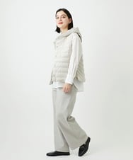 PHBEE05230 GEORGES RECH(小さいサイズ)(メゾン ドゥ サンク) [日本製]バンドカラーシャツ ネイビー