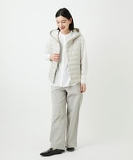 PHBEE05230 GEORGES RECH(小さいサイズ)(メゾン ドゥ サンク) [日本製]バンドカラーシャツ ネイビー