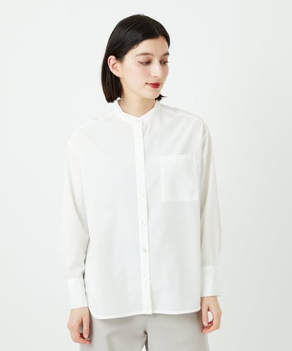 PHBEE05230 GEORGES RECH(小さいサイズ) バンドカラーシャツ