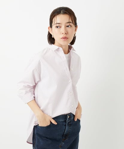 PHBEF31230  ストライプレギュラーカラーシャツ