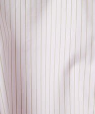 PHBEF31230 GEORGES RECH(小さいサイズ)(メゾン ドゥ サンク)  [日本製]コットンブロードストライプシャツ グリーン