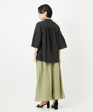 PHBGA31290 GEORGES RECH(小さいサイズ)(メゾン ドゥ サンク) 60ローンフレアスリーブレースブラウス ラベンダー
