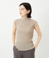 PHBGD20230 GEORGES RECH(小さいサイズ)(メゾン ドゥ サンク) プリーツフレンチスリーブプルオーバー ベージュ