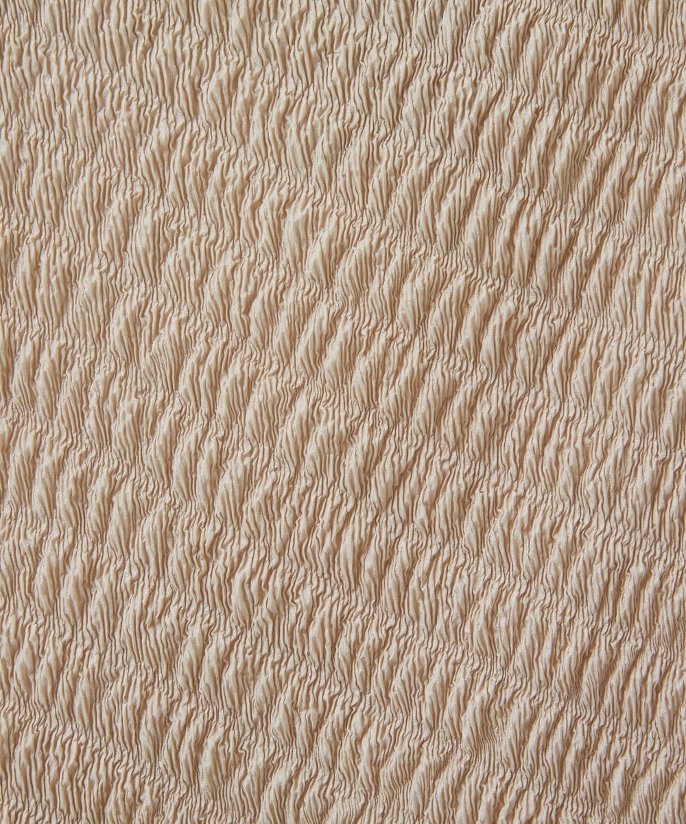 PHBGD20230 GEORGES RECH(小さいサイズ)(メゾン ドゥ サンク) プリーツフレンチスリーブプルオーバー ベージュ