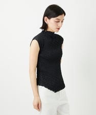 PHBGD20230 GEORGES RECH(小さいサイズ)(メゾン ドゥ サンク) プリーツフレンチスリーブプルオーバー ベージュ