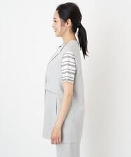 PHBGS01330 GEORGES RECH(小さいサイズ)(メゾン ドゥ サンク) [セットアップ対応]スラブボクシージレ ネイビー