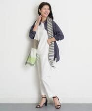 PHBGT48270 GEORGES RECH(小さいサイズ)(メゾン ドゥ サンク) ヘムラインカラーシャツ ネイビー
