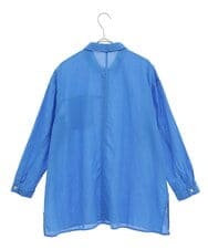 PHBGT48270 GEORGES RECH(小さいサイズ)(メゾン ドゥ サンク) ヘムラインカラーシャツ ネイビー