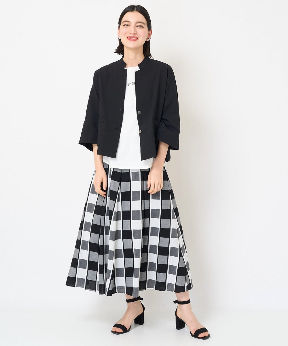 PHBGV50330 GEORGES RECH(小さいサイズ)(メゾン ドゥ サンク)  [セットアップ対応]サッカーショートシャツジャケット アイボリー
