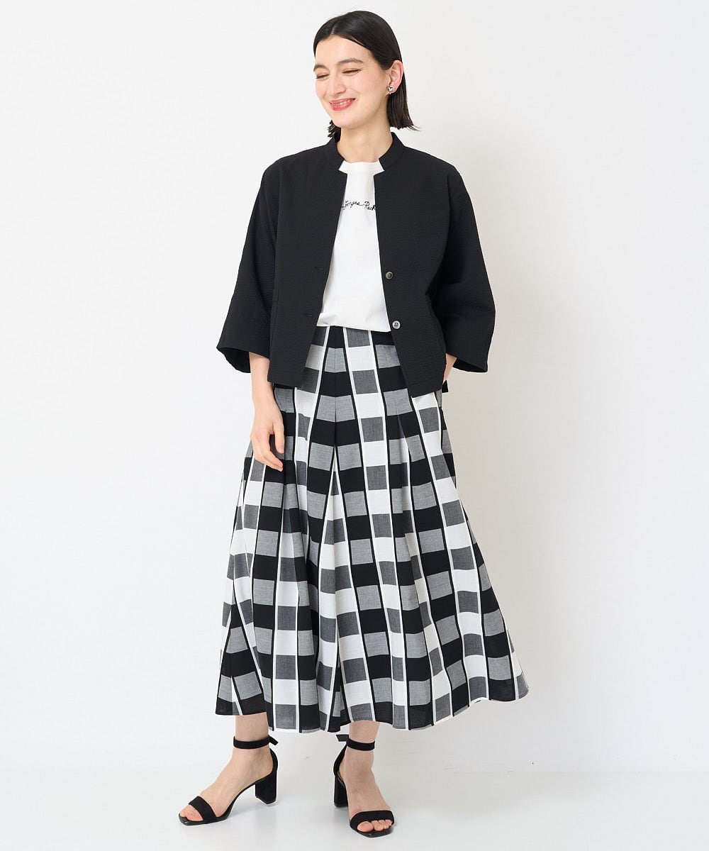 PHBGV50330 GEORGES RECH(小さいサイズ)(メゾン ドゥ サンク)  [セットアップ対応]サッカーショートシャツジャケット アイボリー