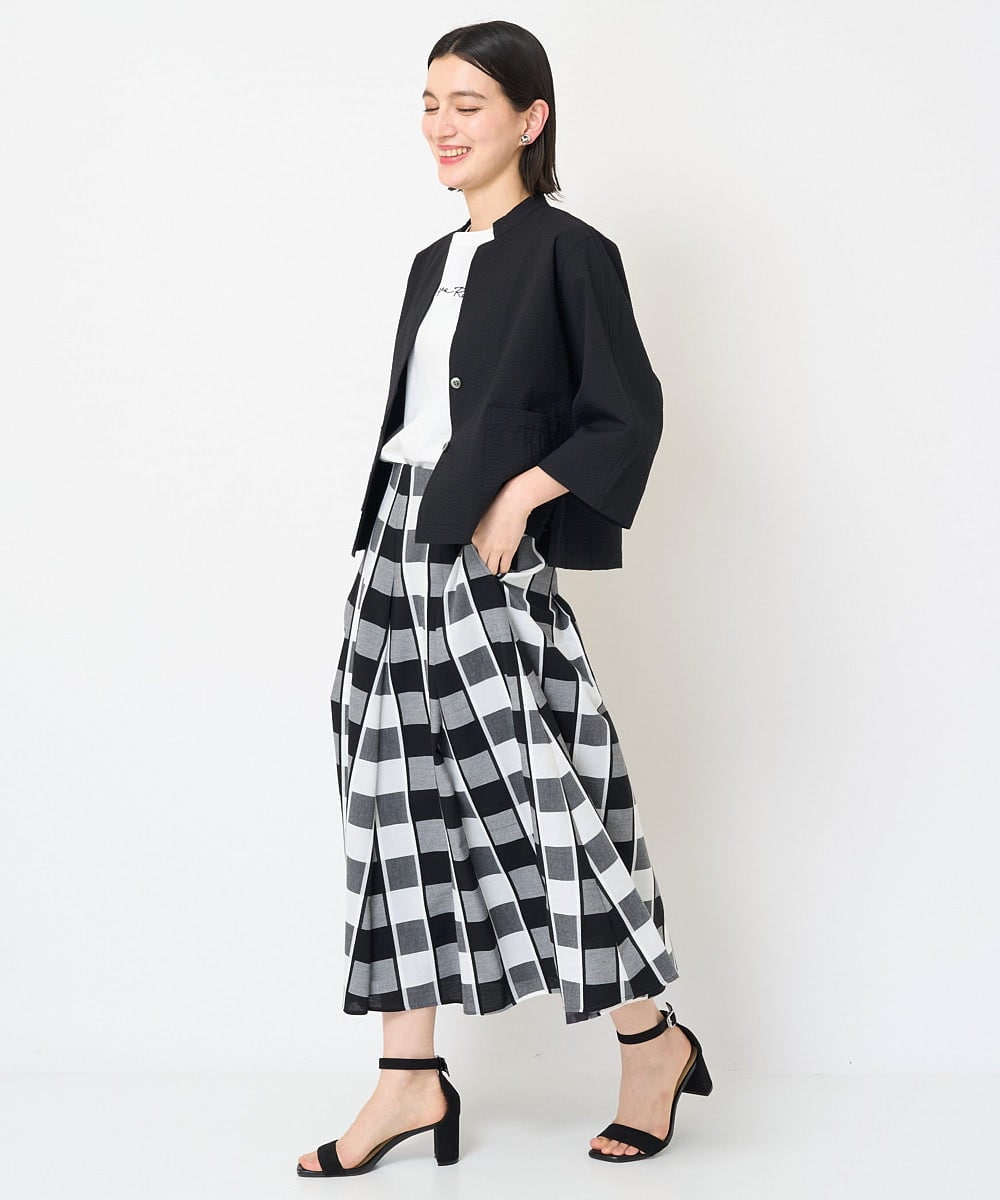 PHBGV50330 GEORGES RECH(小さいサイズ)(メゾン ドゥ サンク)  [セットアップ対応]サッカーショートシャツジャケット アイボリー