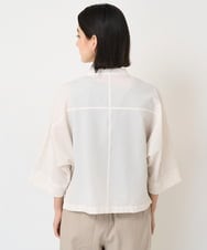 PHBGV50330 GEORGES RECH(小さいサイズ)(メゾン ドゥ サンク)  [セットアップ対応]サッカーショートシャツジャケット アイボリー