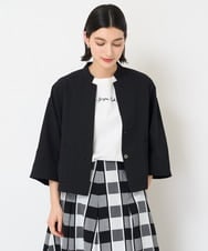 PHBGV50330 GEORGES RECH(小さいサイズ)(メゾン ドゥ サンク)  [セットアップ対応]サッカーショートシャツジャケット ブラック