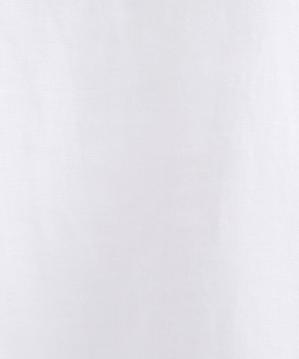 PHBGW48290 GEORGES RECH(小さいサイズ)(メゾン ドゥ サンク) ロゴ入りベーシックリネンシャツ ピンク