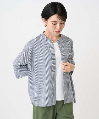 PHBHC35270 GEORGES RECH(小さいサイズ) モノポリーボーダーブラウス