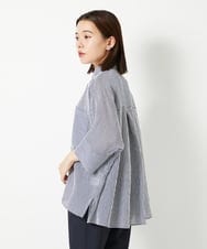 PHBHF04270 GEORGES RECH(小さいサイズ)(メゾン ドゥ サンク) [追加]ドルマンスリーブブラウス ネイビー