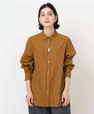 PHBJB45290 GEORGES RECH(小さいサイズ)(メゾン ドゥ サンク) フリルヨークバックタックブラウス アイボリー