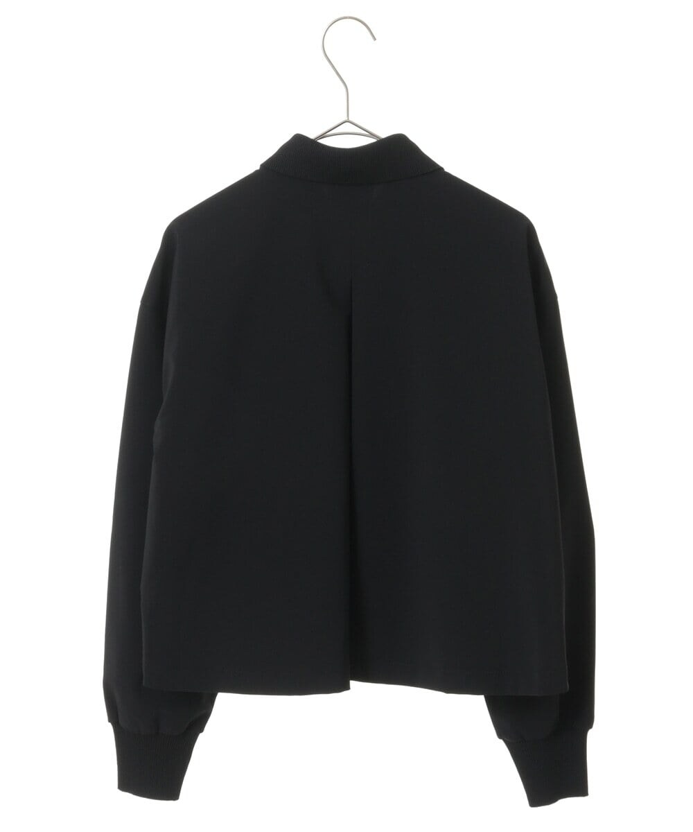 PHBJS03250 GEORGES RECH(小さいサイズ)(メゾン ドゥ サンク) [接触冷感]クロップドストレッチシャツブラウス ライトグレー