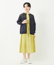 PHEGA05390 GEORGES RECH(小さいサイズ)(メゾン ドゥ サンク) ジレワンピース ネイビー