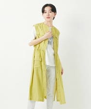PHEGA05390 GEORGES RECH(小さいサイズ)(メゾン ドゥ サンク) ジレワンピース ネイビー