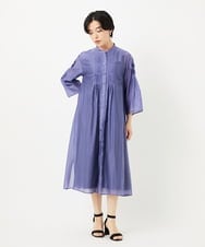PHEGA45390 GEORGES RECH(小さいサイズ)(メゾン ドゥ サンク)  [2点セット]レイヤードワンピース パープル