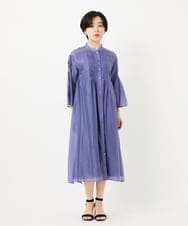 PHEGA45390 GEORGES RECH(小さいサイズ)(メゾン ドゥ サンク)  [2点セット]レイヤードワンピース パープル