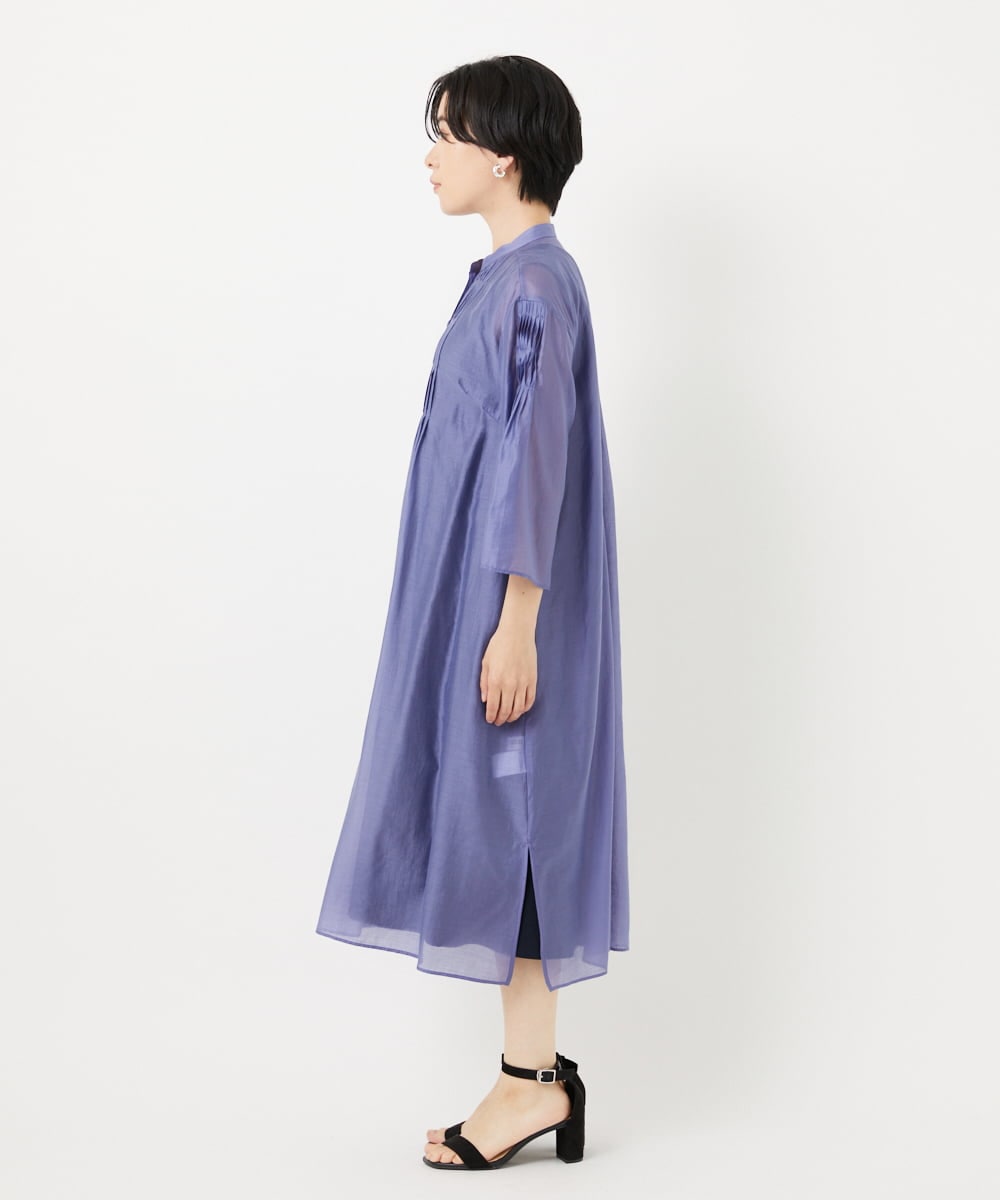 PHEGA45390 GEORGES RECH(小さいサイズ)(メゾン ドゥ サンク)  [2点セット]レイヤードワンピース パープル