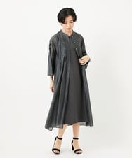 PHEGA45390 GEORGES RECH(小さいサイズ)(メゾン ドゥ サンク)  [2点セット]レイヤードワンピース ダークグレー